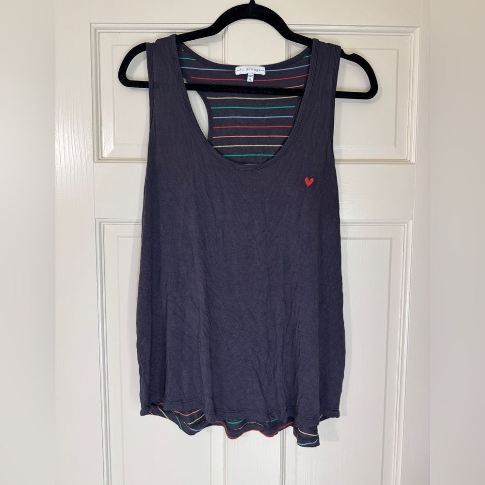 Women’s PJ Salvage Lounge Shirt/Pajama Tank XL